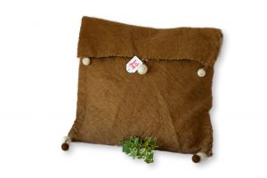 Cojín de fieltro de alpaca